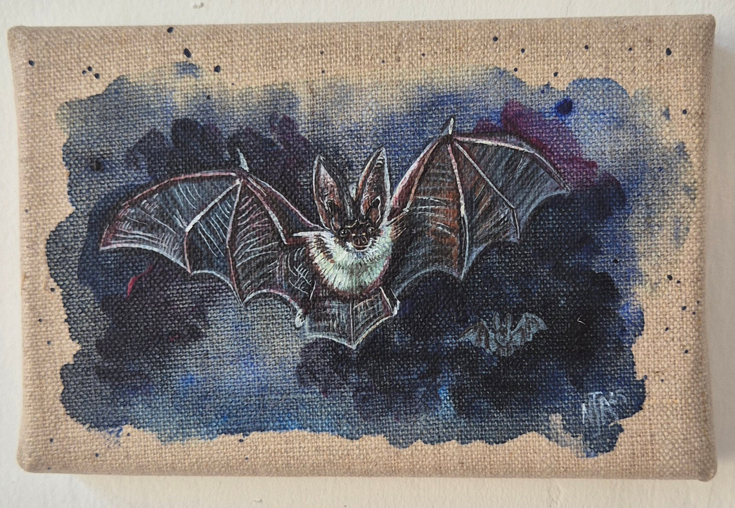 Inky blue, fly with you