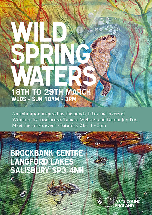 WILD SPRING WATERS - Langford Lakes exhibition – Naomi Joy Art