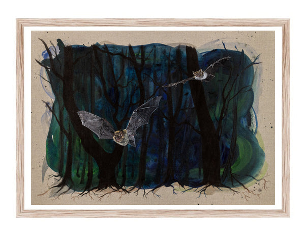 Bechstein's of Green Lane Woods - limited edition print pre-order