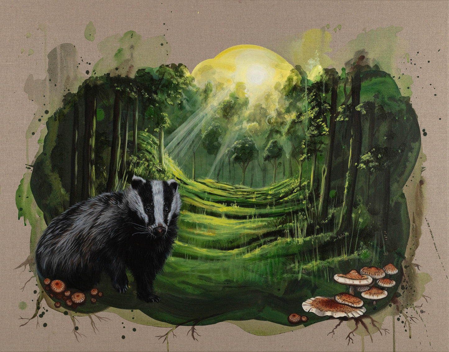 These are my woods  - limited edition print pre-order