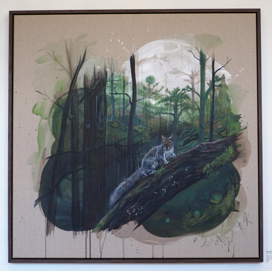 Drip, drip drop. Little woodland shower