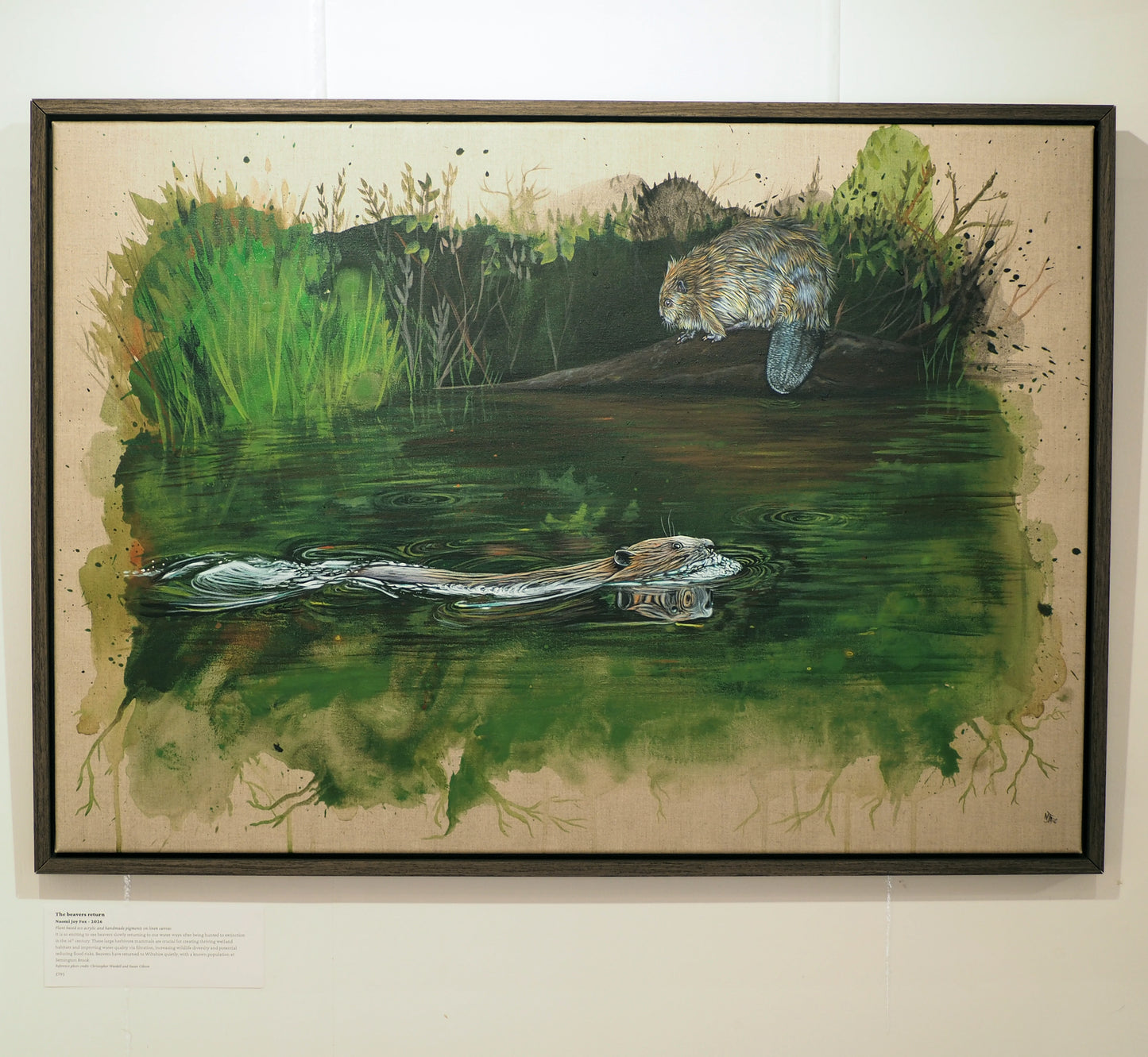 The beavers return - limited edition print