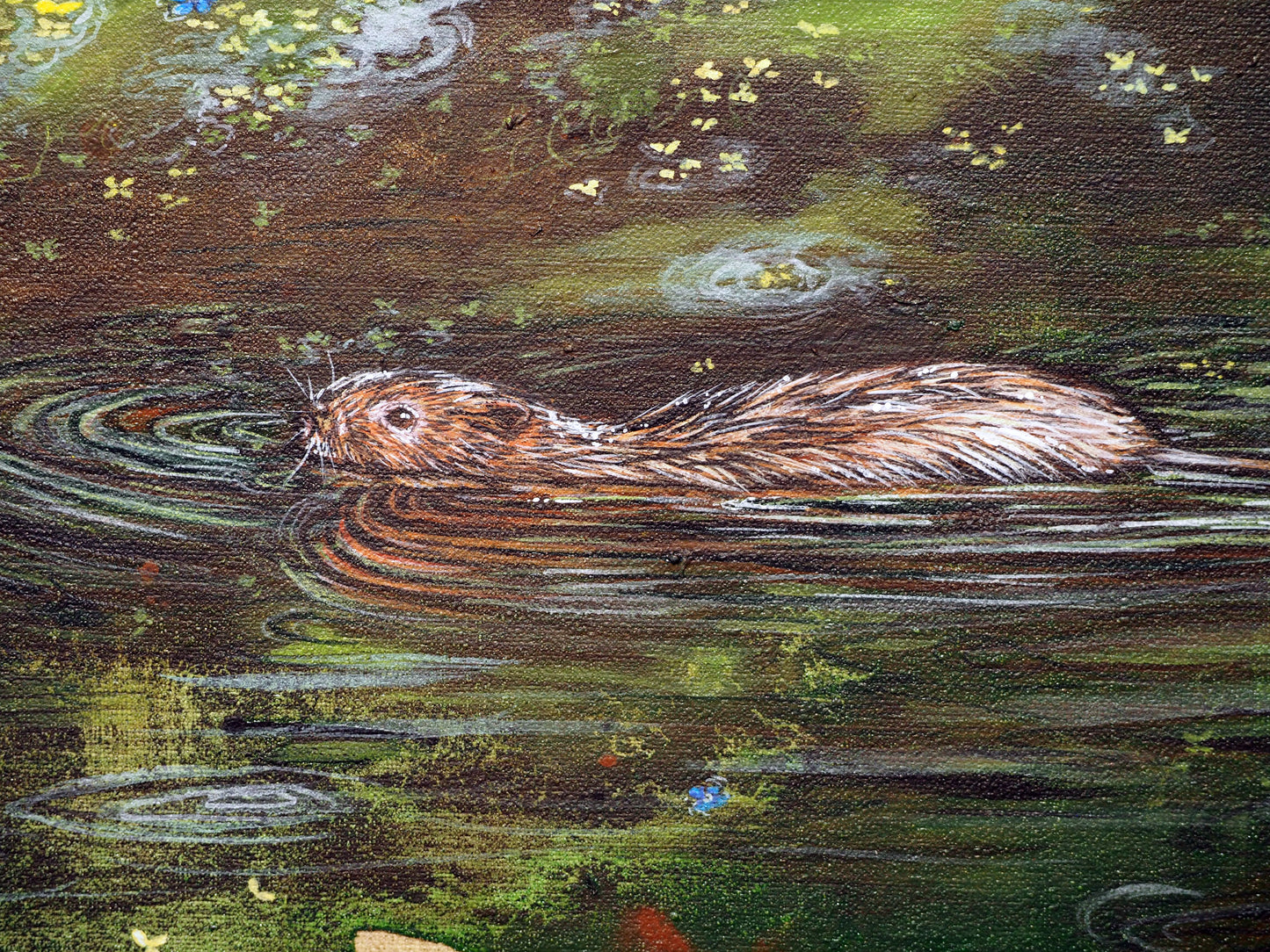 Welcome water voles - limited edition print